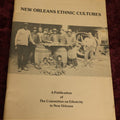 Lot 131 - Single Ephemera Booklet, New Orleans Ethnic Cultures, A Publication On The Committee On Ethnicity In New Orleans, 1978