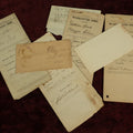 Lot 134 - Grouping Of Five Plus Antique Ephemera Papers, Handwritten Deeds, Etc, Circa 1900