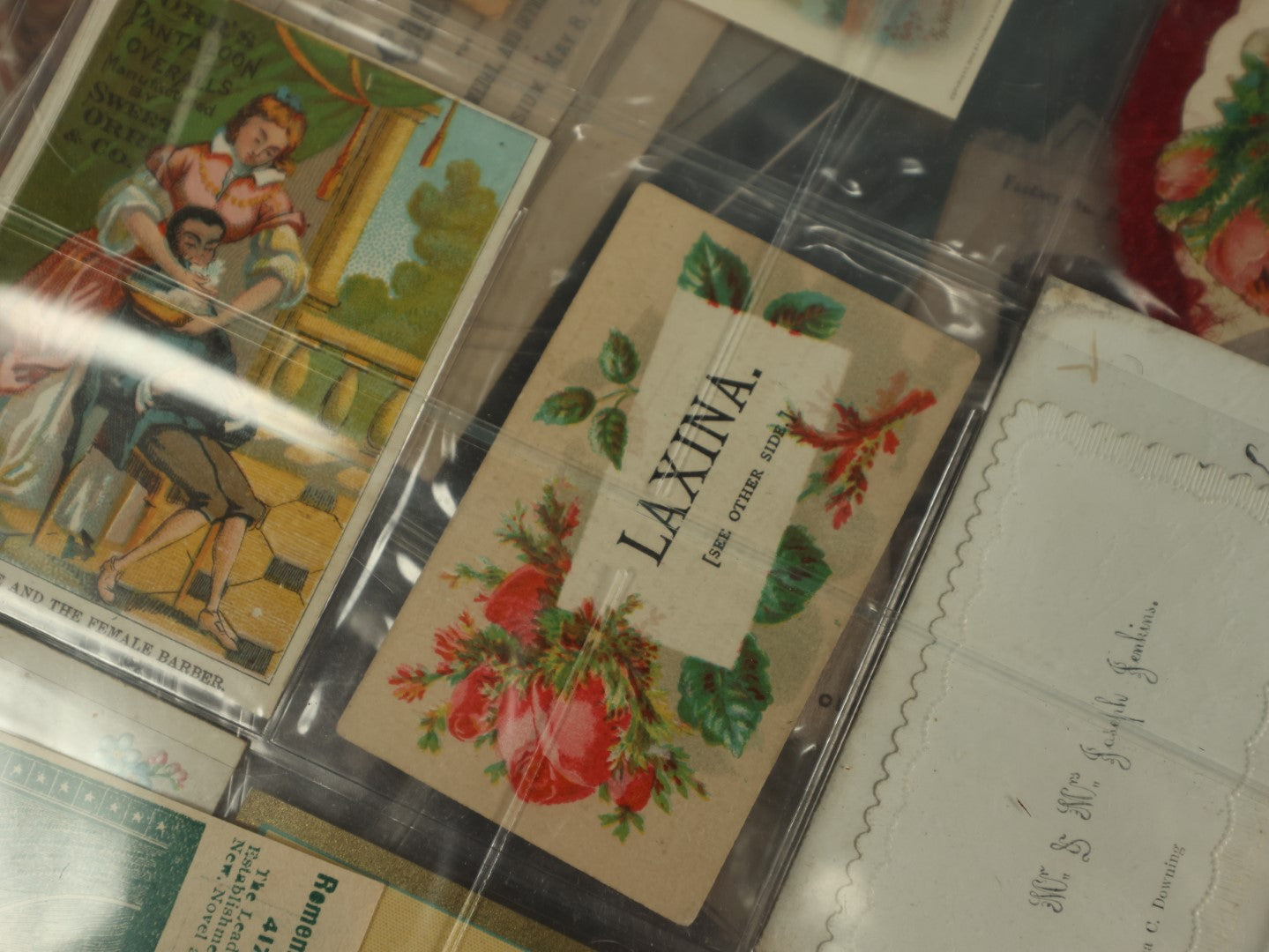 Lot 138 - Grouping Of 20+ Antique Trade Cards, Cigarette Silks, Advertising And More, Victorian To Early 20th Century