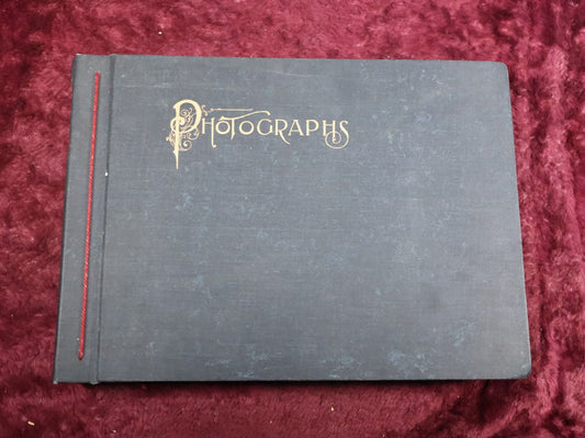 Lot 141 - Antique Black Photo Album With Many Photos, Mostly Of Families And Children At Play And On Trips