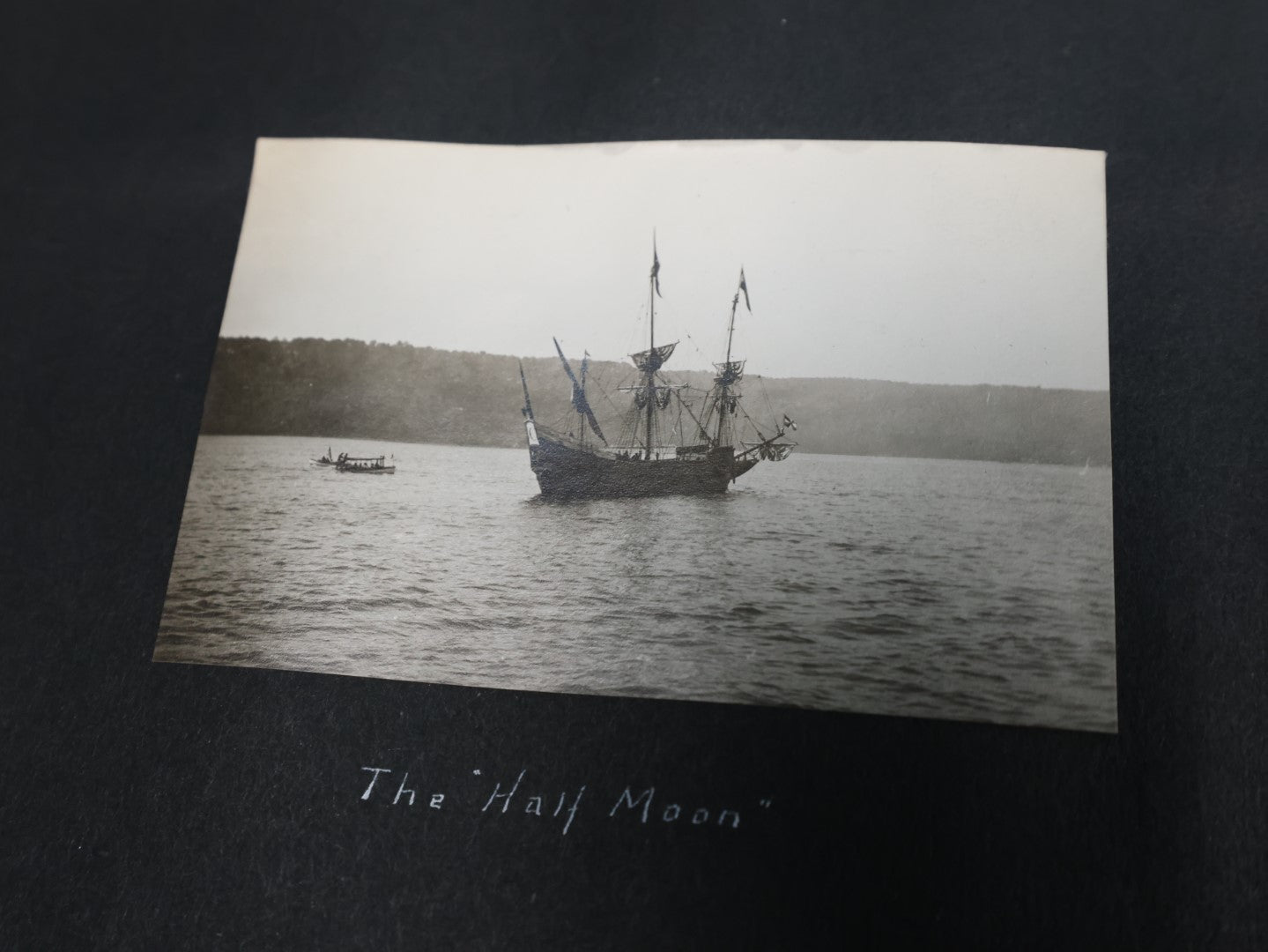 Lot 007 - Important Circa 1900-1920 Photo Album With Battleships, Ocean Liners, Yachts, Pitbulls, Cats, Auto-Racing, West Point, Travel Destinations, Sideshow Bear, Dozens Of Photos, Good Condition, Well Documented