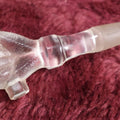 Lot 032 - Antique Fist Clenching Bar Bottle Stopper With Smooth Stem