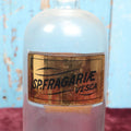 Lot 037 - Antique Strawberry Extract Apothecary Bottle With Glass "Sp. Fragariae Vesca" Label, Approximately 12", From H.R. Kimball Pharmacy, Hardwick, Vermont