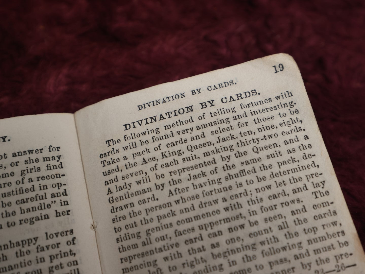 Lot 056 - "A Treatise On The Art Of Psychological Fascination, Or Soul Charming," Esoteric Antique Booklet By T. William & Co. Covering Divination By Cards, Charms And Incantations, Alchemy, And More