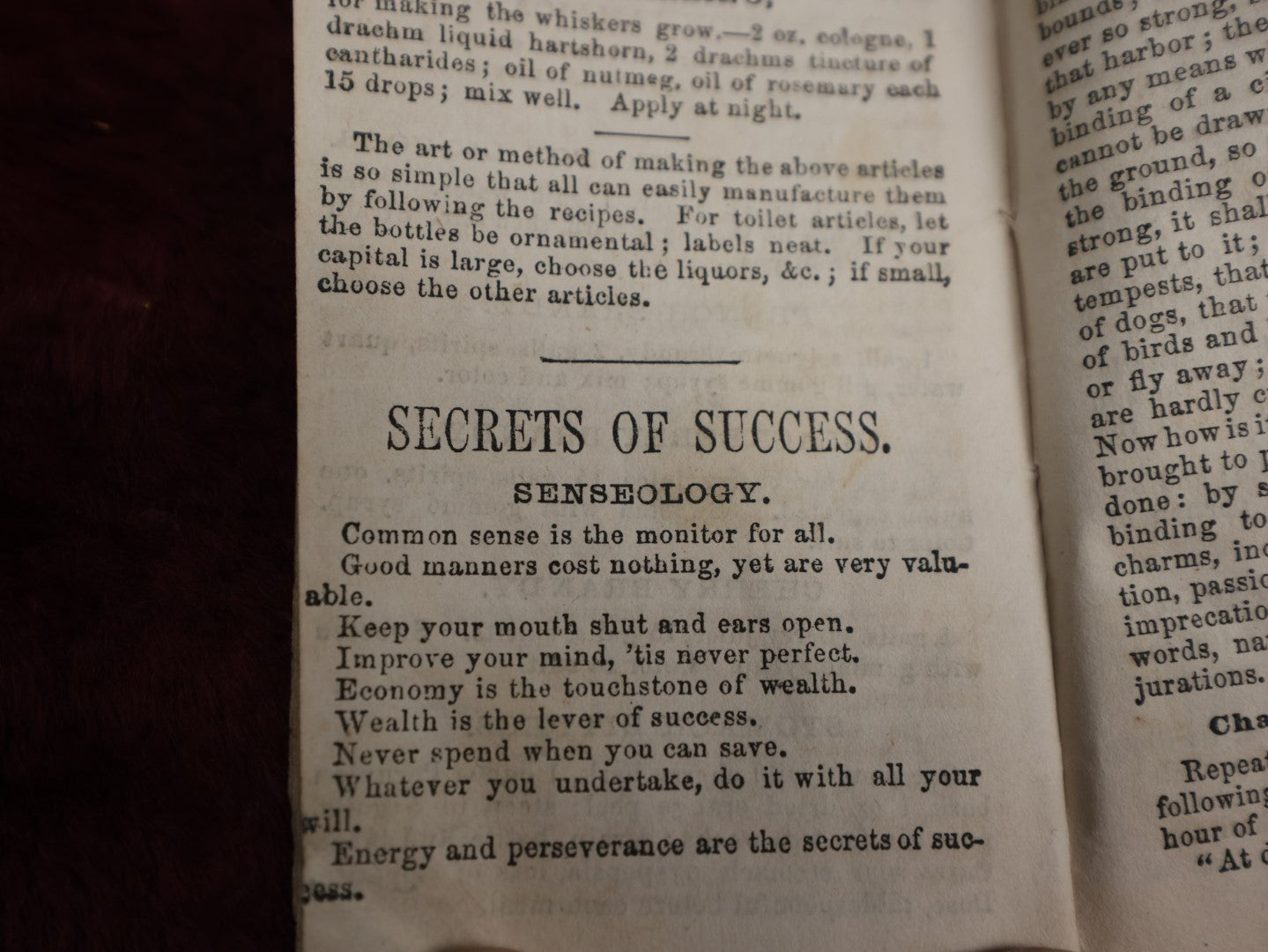 Lot 056 - "A Treatise On The Art Of Psychological Fascination, Or Soul Charming," Esoteric Antique Booklet By T. William & Co. Covering Divination By Cards, Charms And Incantations, Alchemy, And More