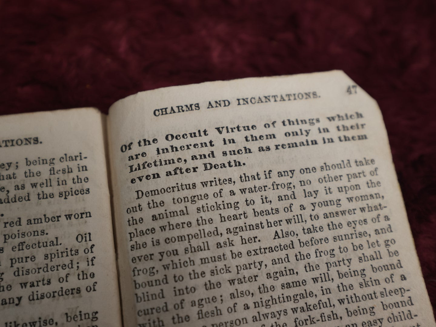 Lot 056 - "A Treatise On The Art Of Psychological Fascination, Or Soul Charming," Esoteric Antique Booklet By T. William & Co. Covering Divination By Cards, Charms And Incantations, Alchemy, And More