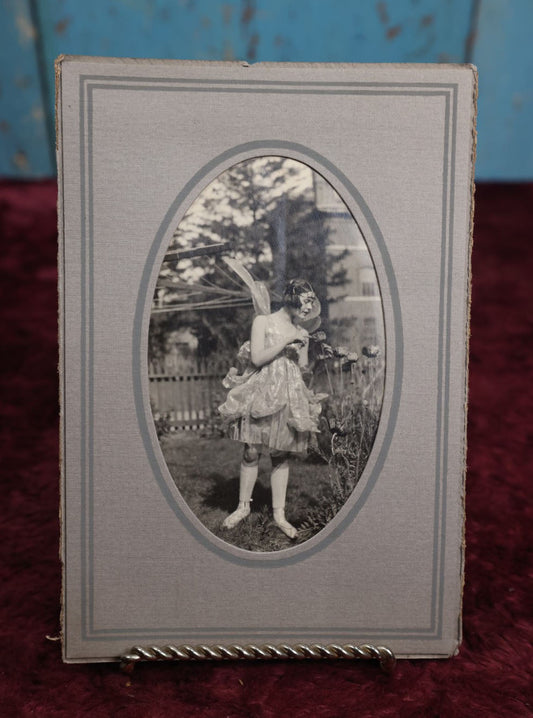 Lot 062 - Single Dancer Portrait Photo, Young Girl In Fairy Costume Outdoors