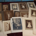 Lot 064 - Important Early 20th Century Collection Of Fifteen Larger Size Boarded And Foldered Photographs Of Costumed Women Dancers, Mostly Photographed In Manchester, New Hampshire