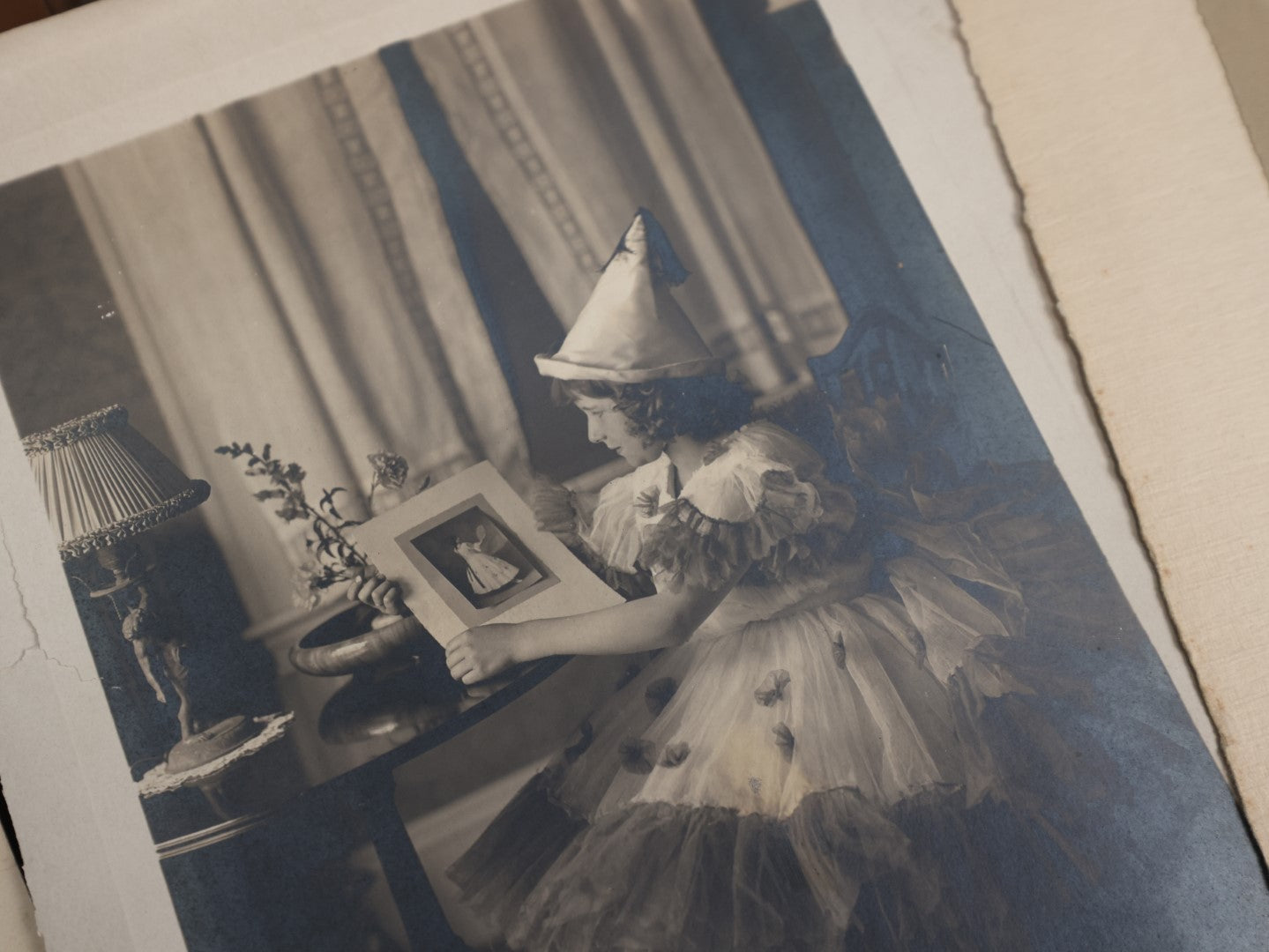 Lot 064 - Important Early 20th Century Collection Of Fifteen Larger Size Boarded And Foldered Photographs Of Costumed Women Dancers, Mostly Photographed In Manchester, New Hampshire