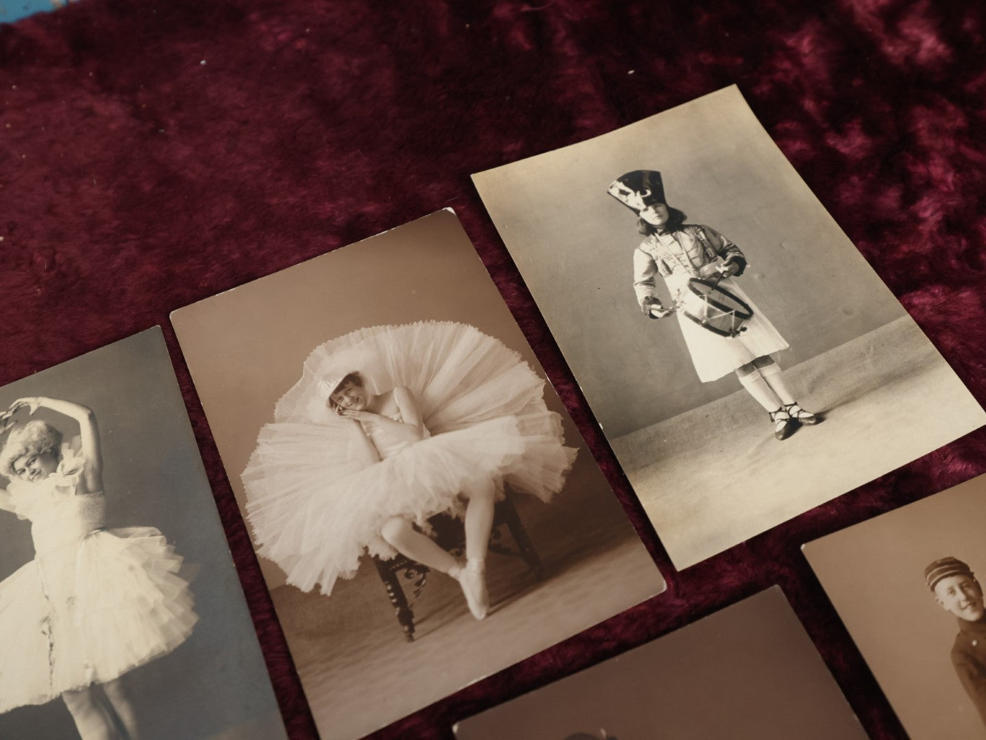 Lot 066 - Important Early 20th Century Collection Of Thirty + Smaller Size Photographs, No Folders, Of Costumed Women And Girls, Dancers, Mostly Photographed In Manchester, New Hampshire