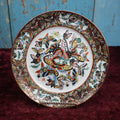 Lot 077 - Vintage Chinese Export "Thousand Butterfly" Decorated Plate, Many Flying Insects, Note Chip