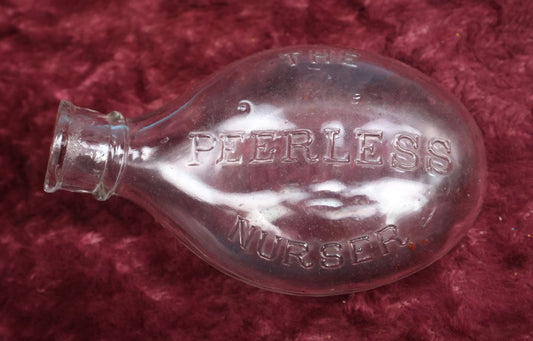 Lot 090 - Antique Baby Nursing "Murder Bottle," The Peerless Nurser, Various Ware