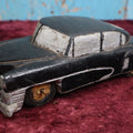 Lot 094 - Vintage 1950s Folk Art Carved Balsa Wood Car, Artist Signed, Dated 1952, Note Loss To Rear Bumper