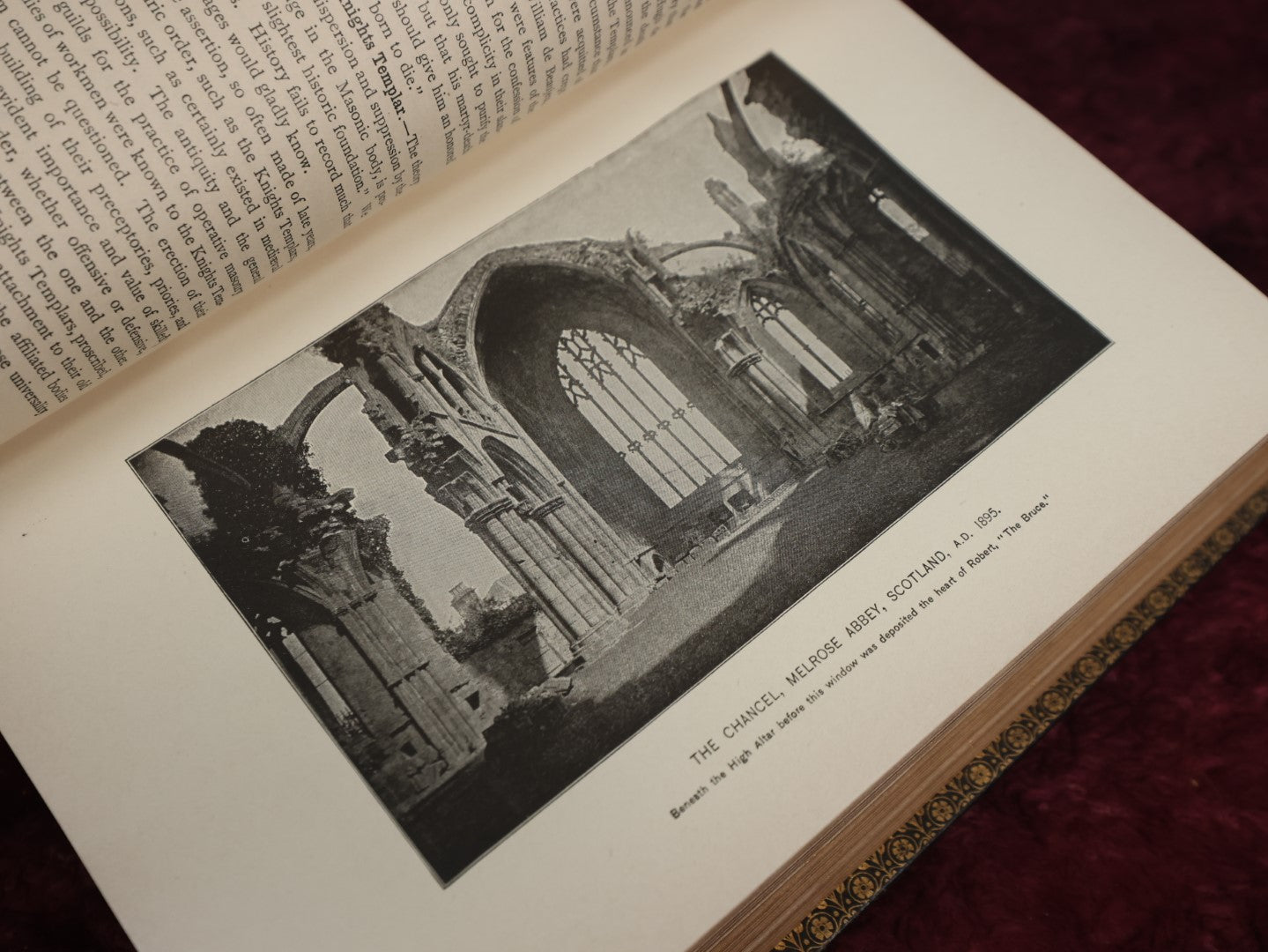 Lot 096 - "History Of The Ancient And Honorable Fraternity Of Free And Accepted Masons, Illustrated," 1926 Edition Antique Book