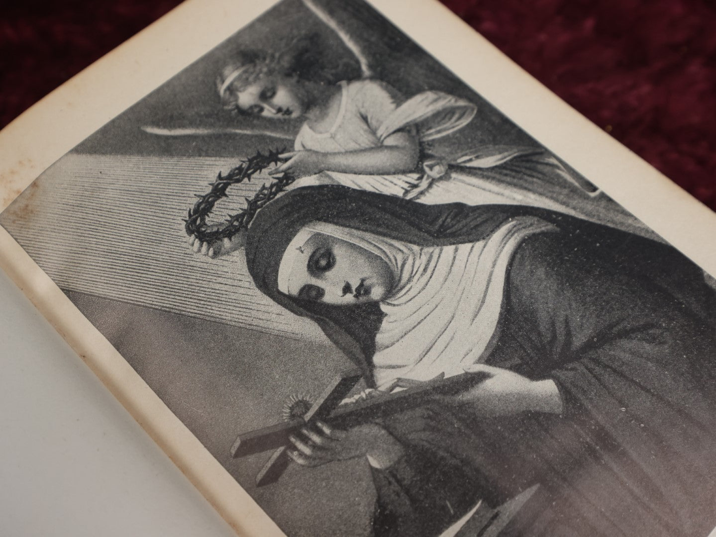 Lot 098 - Antique Religious Book With Illustrations, "The Light Of The Cross In The Twentieth Century," Volume 3, 1905