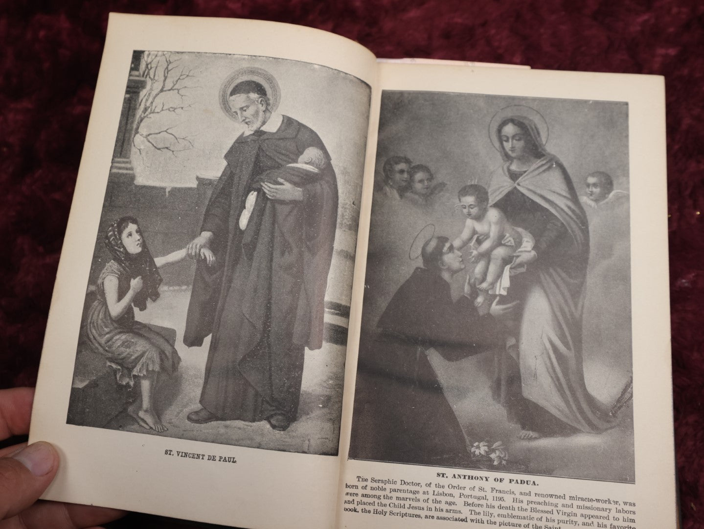 Lot 098 - Antique Religious Book With Illustrations, "The Light Of The Cross In The Twentieth Century," Volume 3, 1905