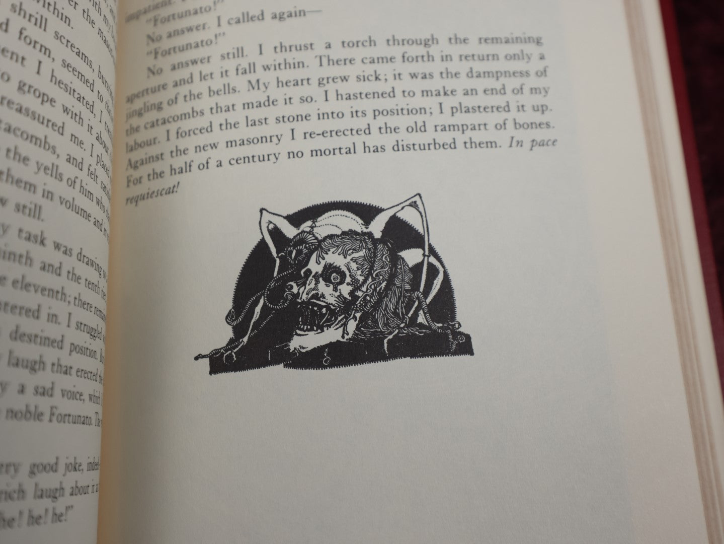 Lot 099 - "The Tales Of Edgar Allan Poe," With Illustrations By Harry Clarke, 1979 Franklin Library Reprint Of The 1919 Edition, Very Good Condition