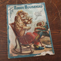 Lot 176 - "The Funny Household: Comic Animal Stories" Antique Chromolithograph Illustrated Children's Book With Images Of Anthropomorphic Animals, Mcloughlin Bros, Note Wear, Damage
