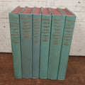 Lot 190 - Complete Six Volume Jane Austen Book Set, 1950s Reprint, With Color Plates, Including Sense And Sensibility, Pride And Prejudice, And More