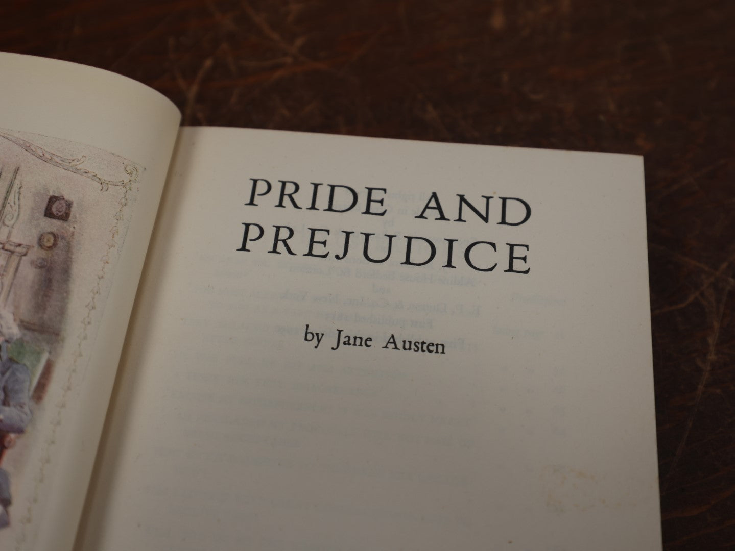 Lot 190 - Complete Six Volume Jane Austen Book Set, 1950s Reprint, With Color Plates, Including Sense And Sensibility, Pride And Prejudice, And More