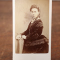 Lot 053 - Antique Carte De Visite C.D.V. Photograph By Mathew Brady, Brady's National Portrait Gallery, New York And Washington D.C., Depicting Woman