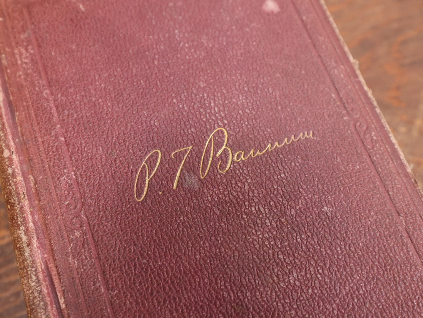 Lot 064 - Struggles And Triumphs Or Forty Years' Recollections Of P.T. Barnum, Written By Himself, Phineas T. Barnum Autobiography, 1870, Illustrated By Fay & Cox, Note Wear To Spine, Binding