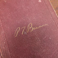 Lot 064 - Struggles And Triumphs Or Forty Years' Recollections Of P.T. Barnum, Written By Himself, Phineas T. Barnum Autobiography, 1870, Illustrated By Fay & Cox, Note Wear To Spine, Binding