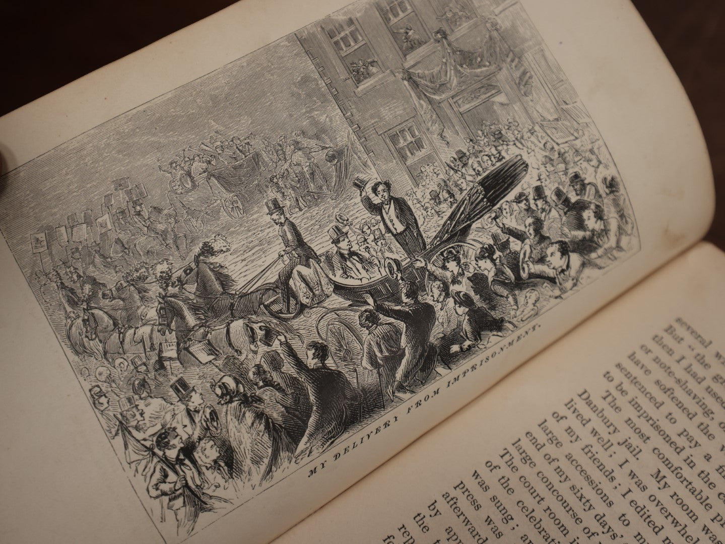 Lot 064 - Struggles And Triumphs Or Forty Years' Recollections Of P.T. Barnum, Written By Himself, Phineas T. Barnum Autobiography, 1870, Illustrated By Fay & Cox, Note Wear To Spine, Binding