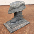 Lot 081 - Antique Cast Metal Boot Match Strike Safe