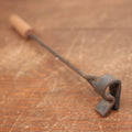 Lot 084 - Vintage Cast Iron "R" Cattle Brand With Wood Handle