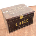 Lot 088 - Vintage Leavitt And Peirce Cake Tobacco Tin, "Famous Cake Box Mixture," Cambridge, Massachusetts