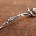 Lot 095 - Single Shoe Button Hook With Snake Handle