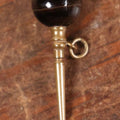Lot 096 - Single Shoe Button Hook With Marble Handle