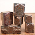 Lot 103 - Grouping Of Six Tioga Yarns Advertising Print Block Letterpress