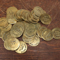 Lot 121 - Grouping Of Vintage Brass Odd Fellows I.O.O.F. Tokens Commemorating Grand Master Leslie H. Cady Who Served From 1970-1971, Massachusetts