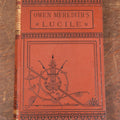 Lot 126 - "Lucile" Antique Book By Owen Meredith