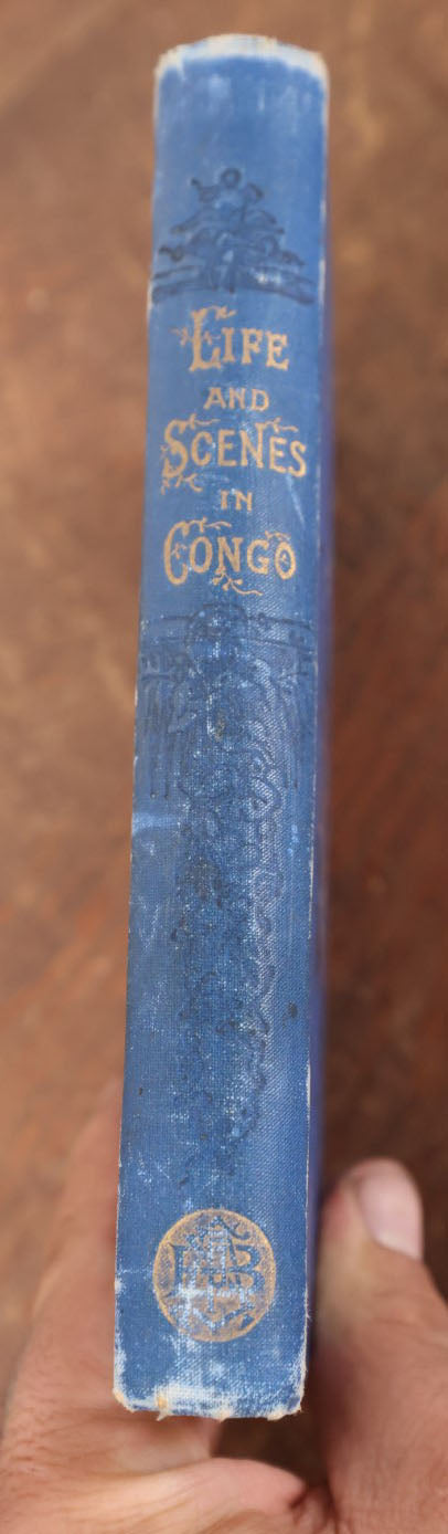 Lot 129 - "Life And Scenes In Congo" Antique Book By Reverend Herbert Probert, Illustrated, 1889