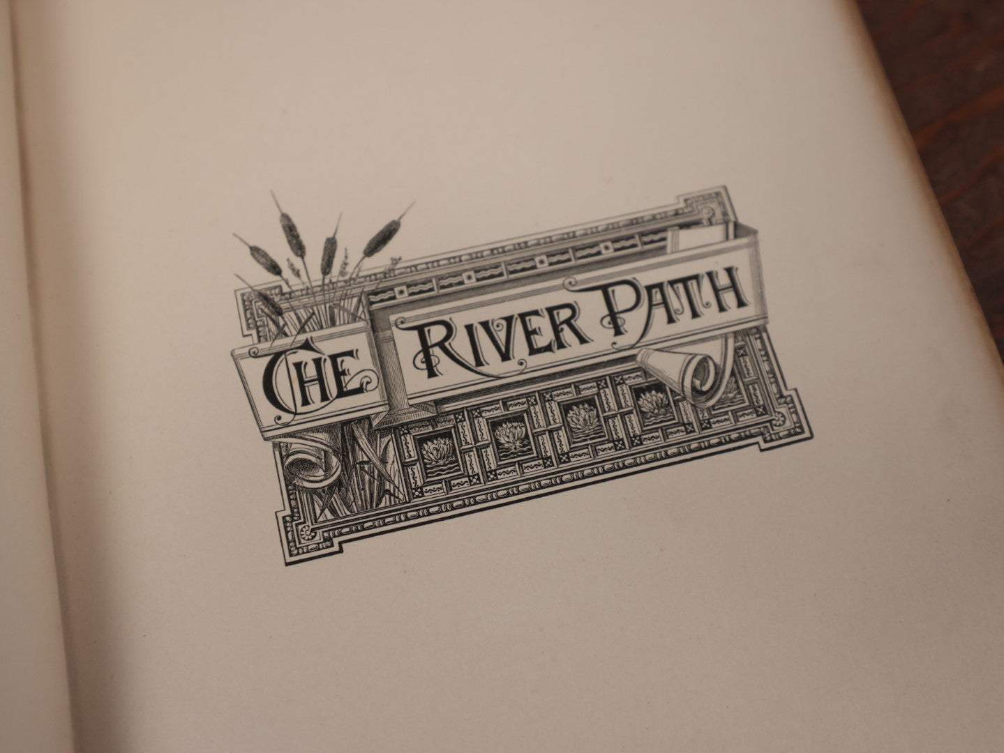 Lot 130 - "The River Path" Antique Book By John Greenleaf Whittier, Illustrated, 1878