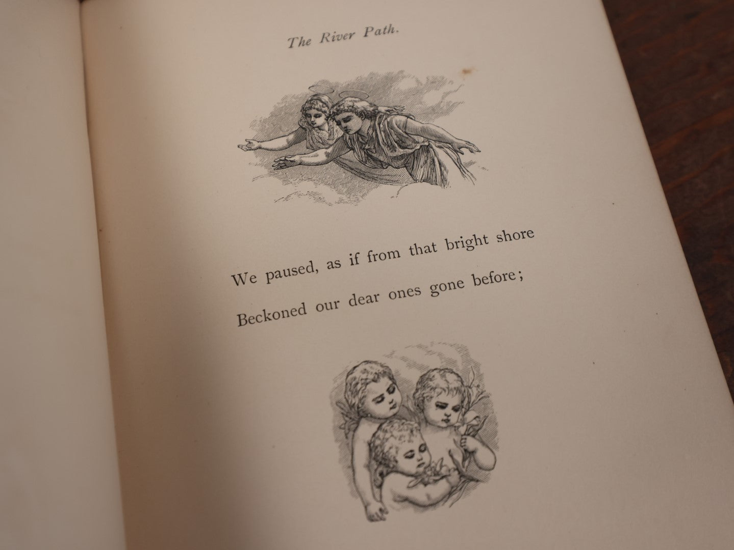 Lot 130 - "The River Path" Antique Book By John Greenleaf Whittier, Illustrated, 1878