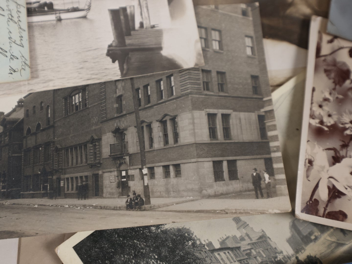 Lot 146 - Large Grouping Of 50 Plus Antique Postcards, Mostly Real Photo Postcards R.P.P.C. Including Cyanotypes And More