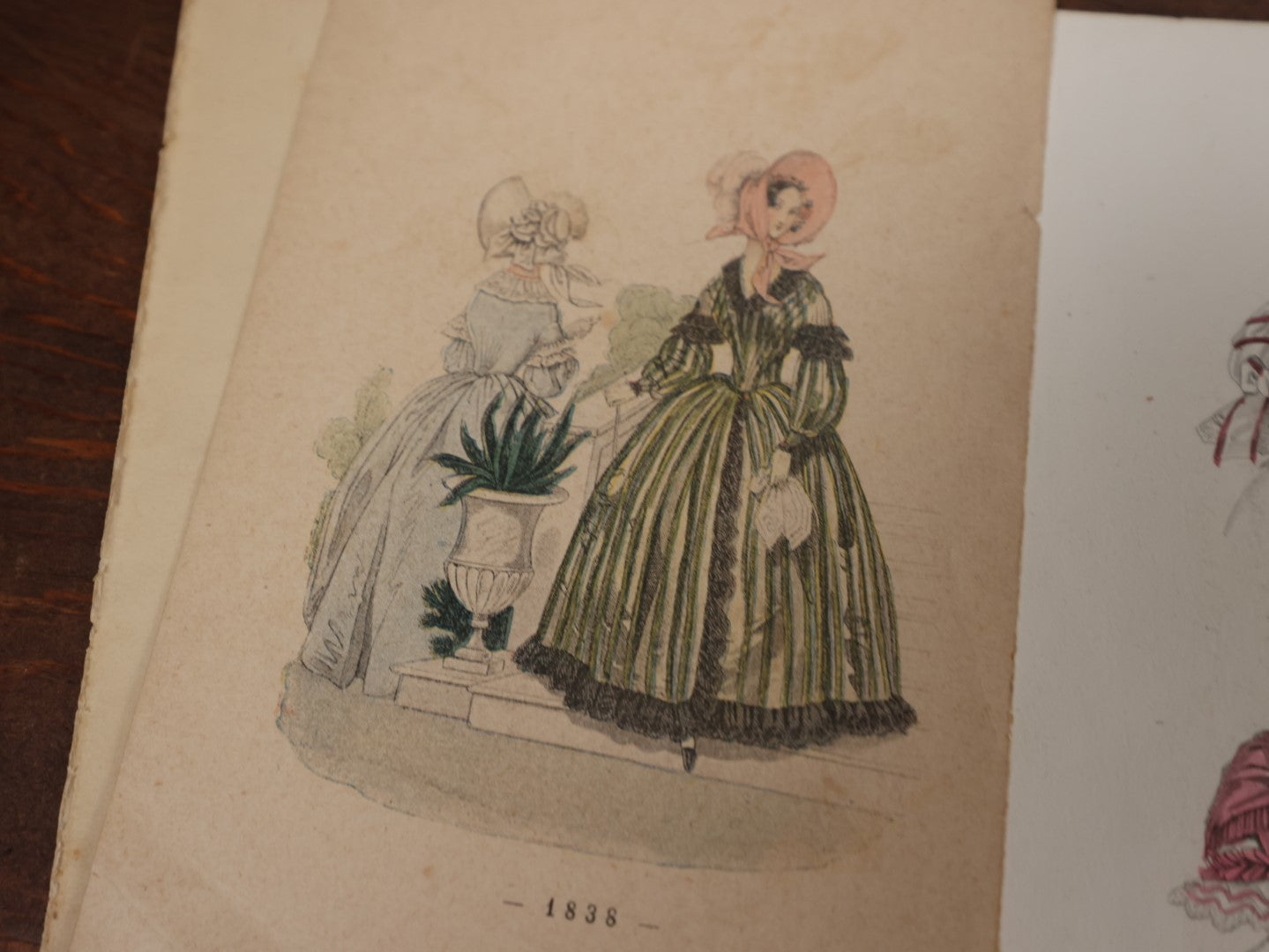 Lot 163 - Grouping Of 10+ Antique French Fashion Prints, Mostly Out Of Books, Many Double Sided, Not All Shown