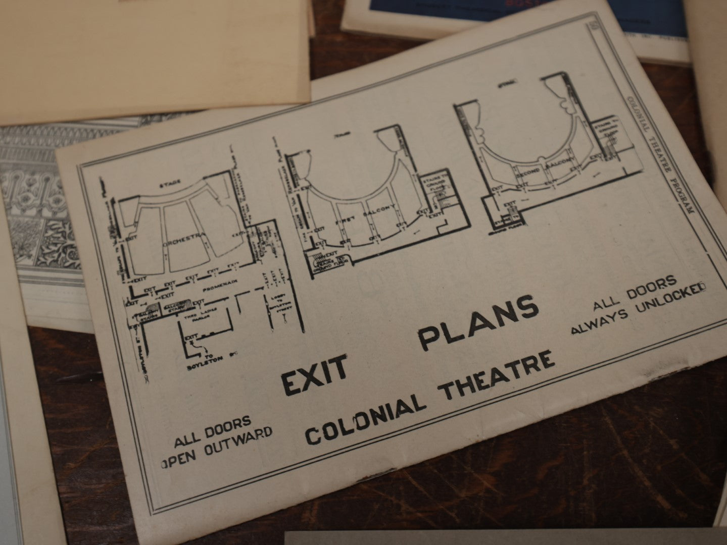 Lot 164 - Grouping Of 20+ Antique Theater And Dancing Ephemera Pamphlets, Programs, And More, Mostly Out Of Boston And New England, Vaudeville Era