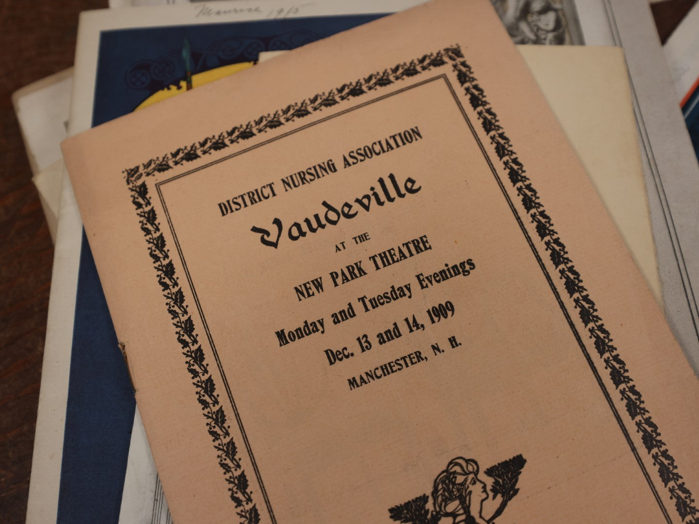 Lot 164 - Grouping Of 20+ Antique Theater And Dancing Ephemera Pamphlets, Programs, And More, Mostly Out Of Boston And New England, Vaudeville Era