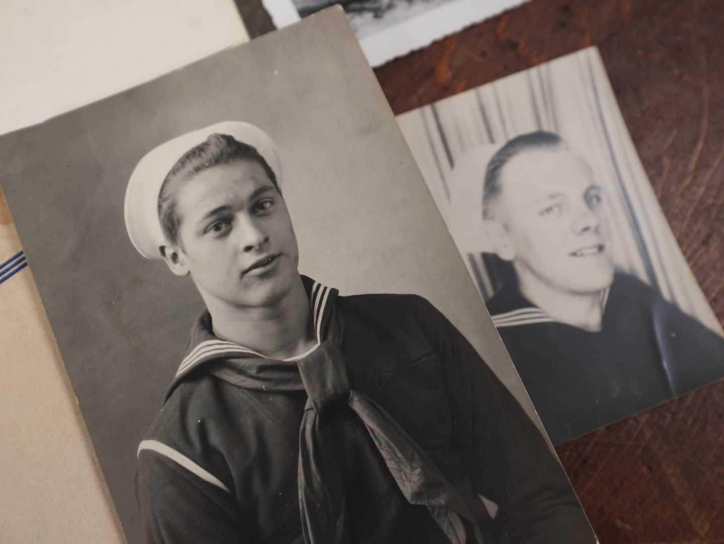 Lot 168 - Grouping Of 10+ Antique And Vintage Portrait And Snapshot Photos Of Sailors, Navy Men, Early 20th Century