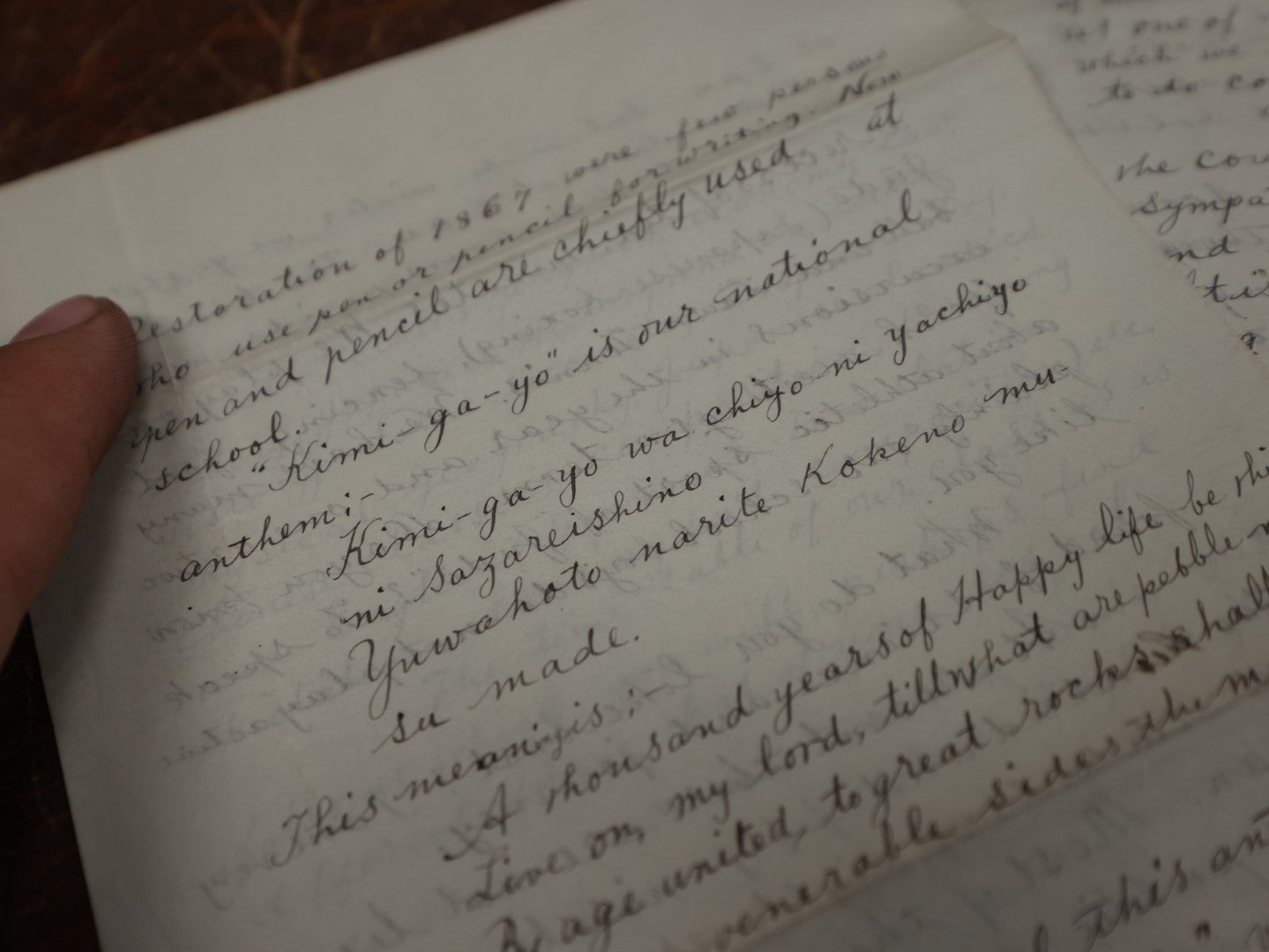 Lot 169 - Interesting Antique Handwritten Letter From A Japanese Penpal, Dated April 22nd 1904