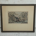 Lot 007 - Antique Hand Colored Etching Print "The Doctor's Dream" Drawn And Etched By Thomas Rowlandson (1757 - 1827), Published In London, 1819