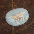 Lot 050 - Antique Carved Shell Cameo Of An Eagle Holding An Olive Branch And Arrow, No Setting