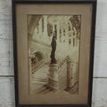 Lot 066 - Antique Framed Photograph Of The Grand Staircase Of The Congressional Library, Washington, D.C., From Harry Yerger's Art Shop, Wilmington, Delaware