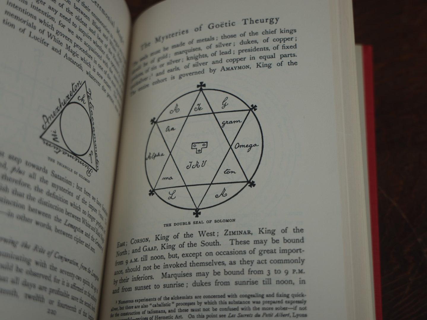 Lot 070 - "The Book Of Ceremonial Magic, Including The Rites And Mysteries Of Goetic Theurgy, Sorcery And Infernal Necromancy" By Arthur Edward Waite, With Illustrations, Vintage Book, 1969