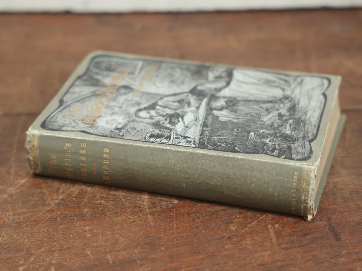 Lot 072 - "The Pilgrim's Progress" By John Bunyan, Illustrated, Antique Book Printed In Germany